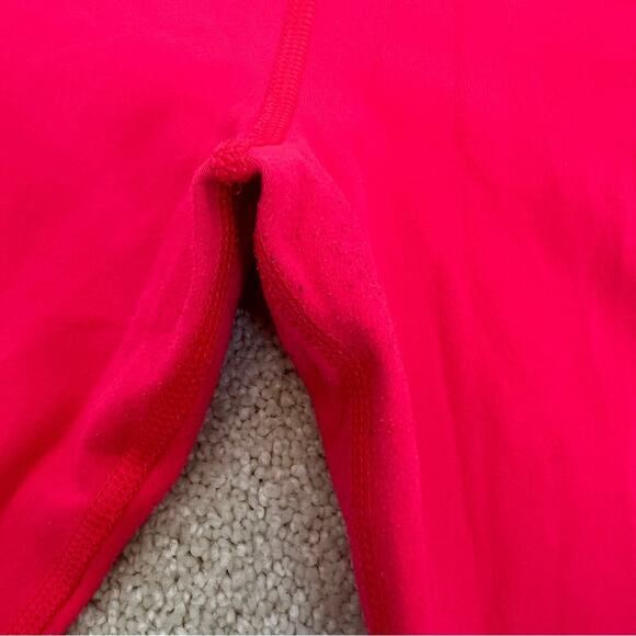 Lorna Jane Never Give Up Hot Pink Cropped Leggings Women’s Size L - Picture 3 of 10